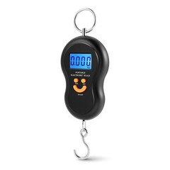 Digital Hanging Scale 110lb/50kg Loading Portable Luggage Scale w/ LCD Display