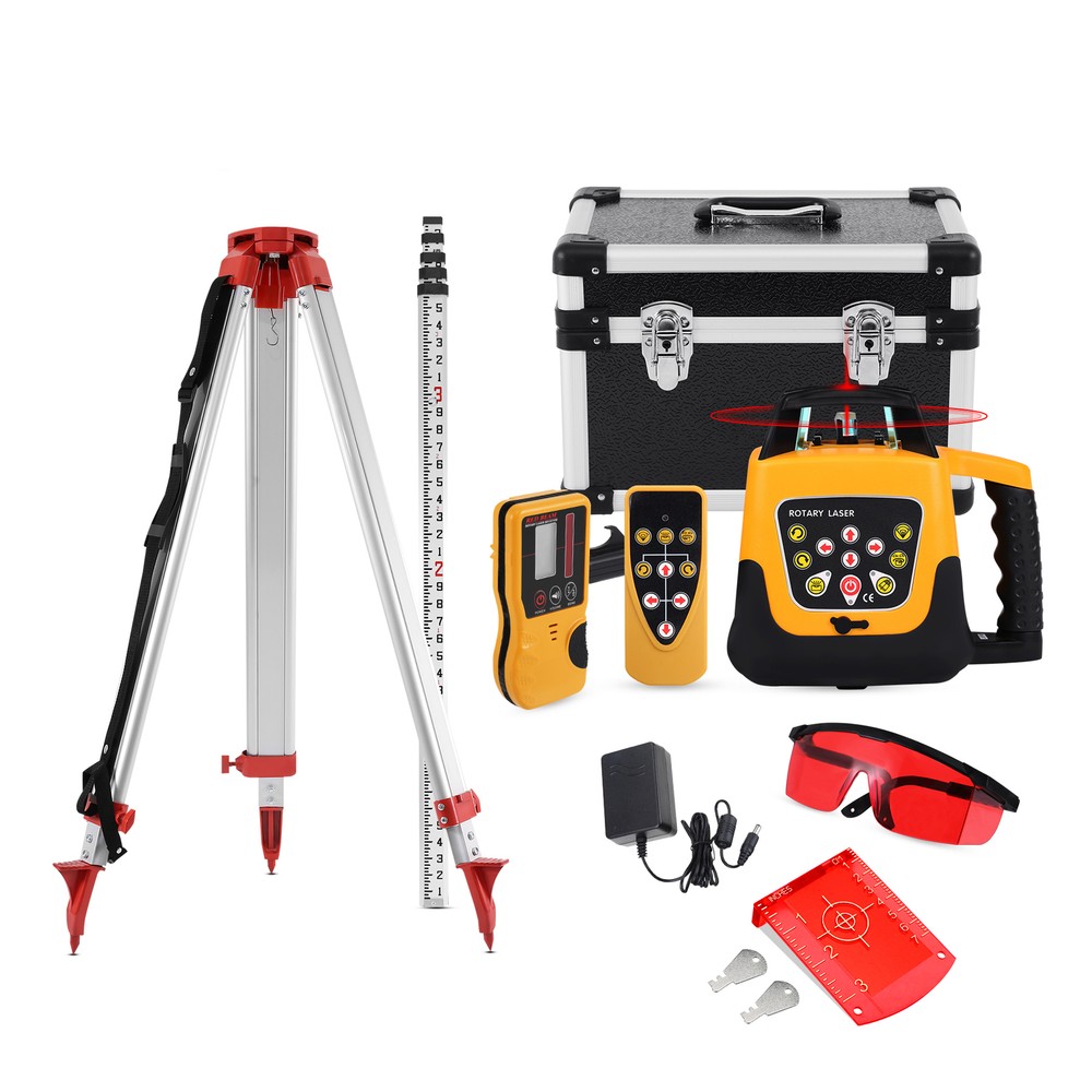Self Leveling Laser Level Kit Green Beam/Red Beam 360 Rotary+Tripod+ Caliper