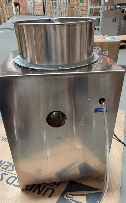 USED- Pneumatic Garlic Peeling Machine 20-25kg/h Commercial Garlic Peeler gallery