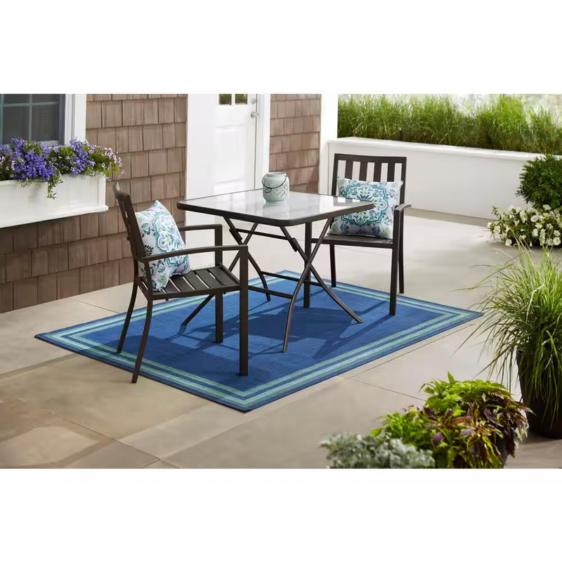 34 in. Square Folding Outdoor Dining Table NEW gallery