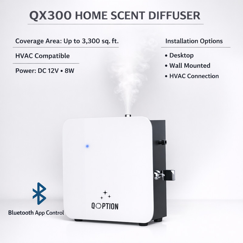 Smart HVAC Scent Diffuser 3300 Sq Ft Bluetooth Aroma Machine + 500ml Oil gallery