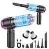 Powerful Handheld Car Vacuum Cleaner 10000PA, Cordless, Rechargeable with LED gallery
