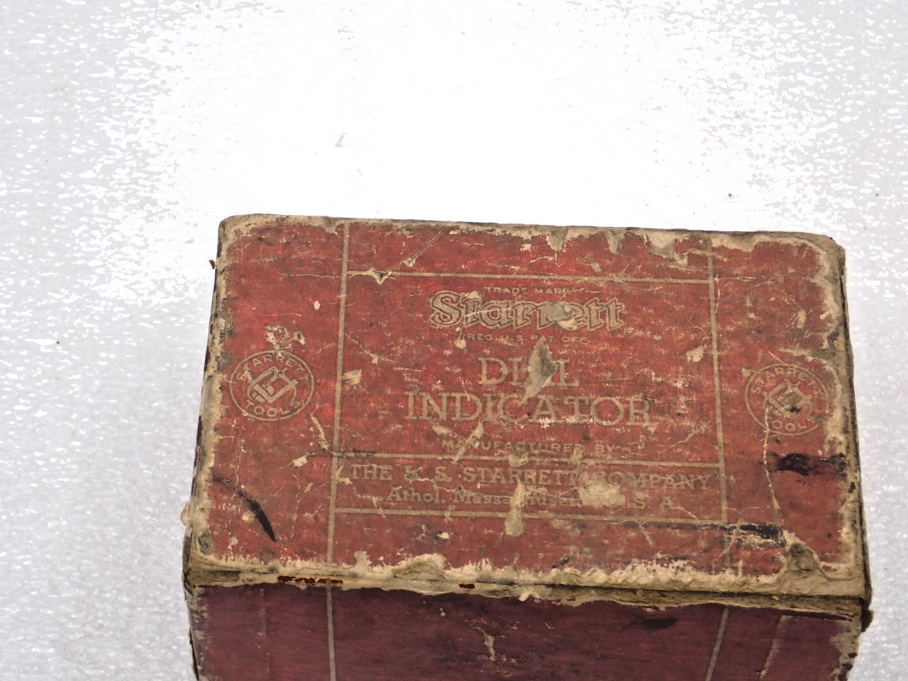 Starrett No.196B Dial Test Indicator With box made in USA gallery