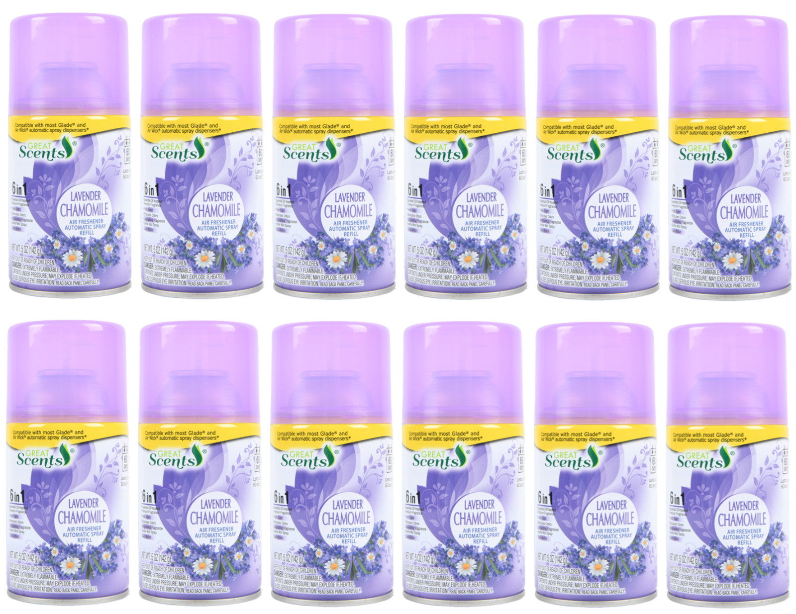 12 Great Scents Automatic Spray Refills Lavender Chamomile Each 5 oz (See Note) gallery