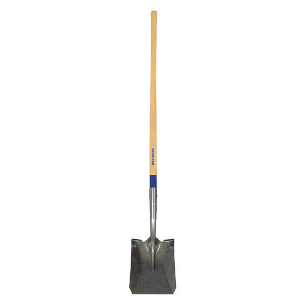 Square Point Shovel, 14 ga Not Applicable Blade, Steel Blade, Standard Step, 48 gallery