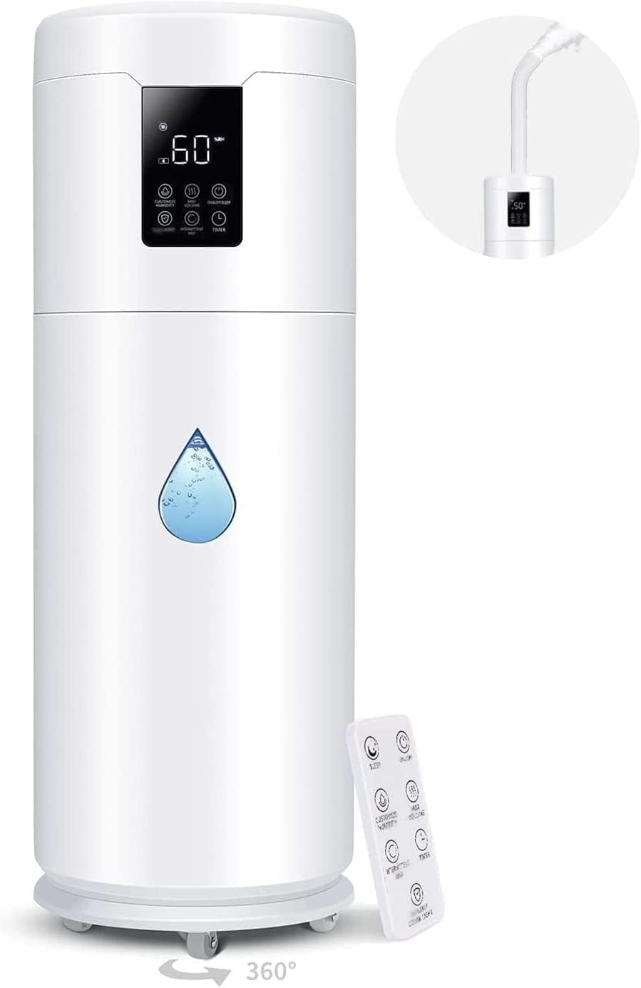 17L/4.5Gal Ultra Large Humidifiers for Bedroom 2000 sq ft#2172NR9 White gallery