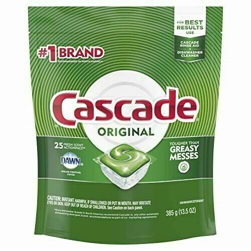 Cascade 80675 Original Fresh Scent ActionPacs, 25ct. FREE SHIPPING gallery