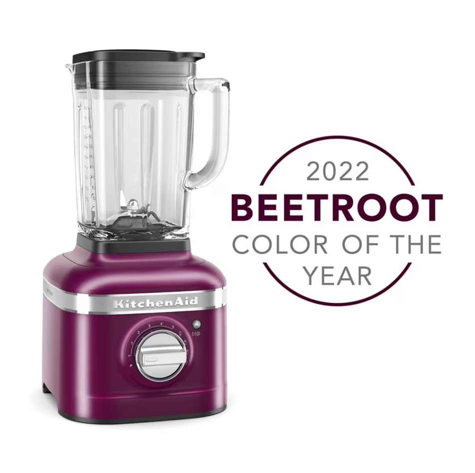 New KitchenAid KSB4026BE Beetroot K400 Blender 48oz Jar gallery