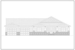 Ranch Home Plan – 5 Bedroom 3 Bath