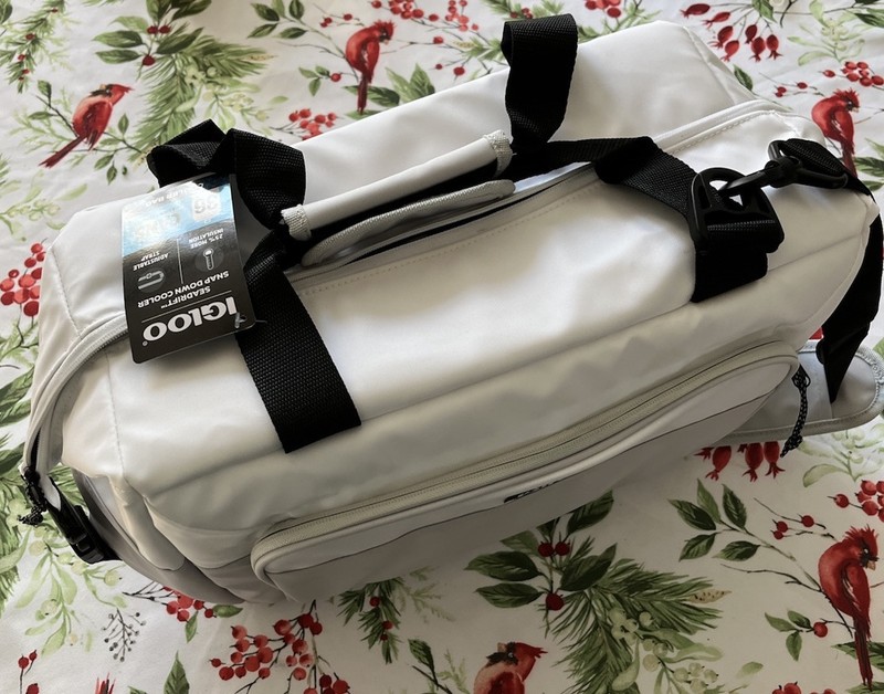 NEW Igloo MaxCold SEADRIFT SNAP DOWN Cooler Bag 36-Cans Insulated Soft Foldable gallery