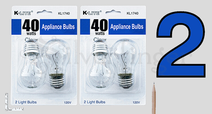 4—6 pcs Appliance Light Bulbs Refrigerator Freezer Oven Microwave Fridge A15 40W gallery