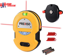 Multi Surface Laser Level LED Light Vial, 30Ft Horizontal & Vertical Line Laser