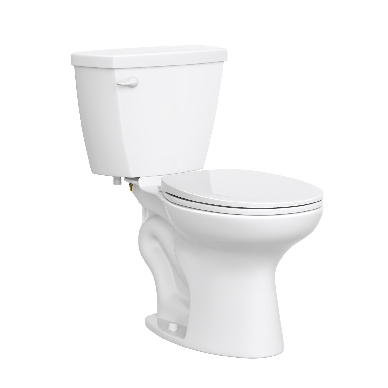 PROFLO PFCT300HE 1.28 GPF Two Piece Round Toilet - White gallery