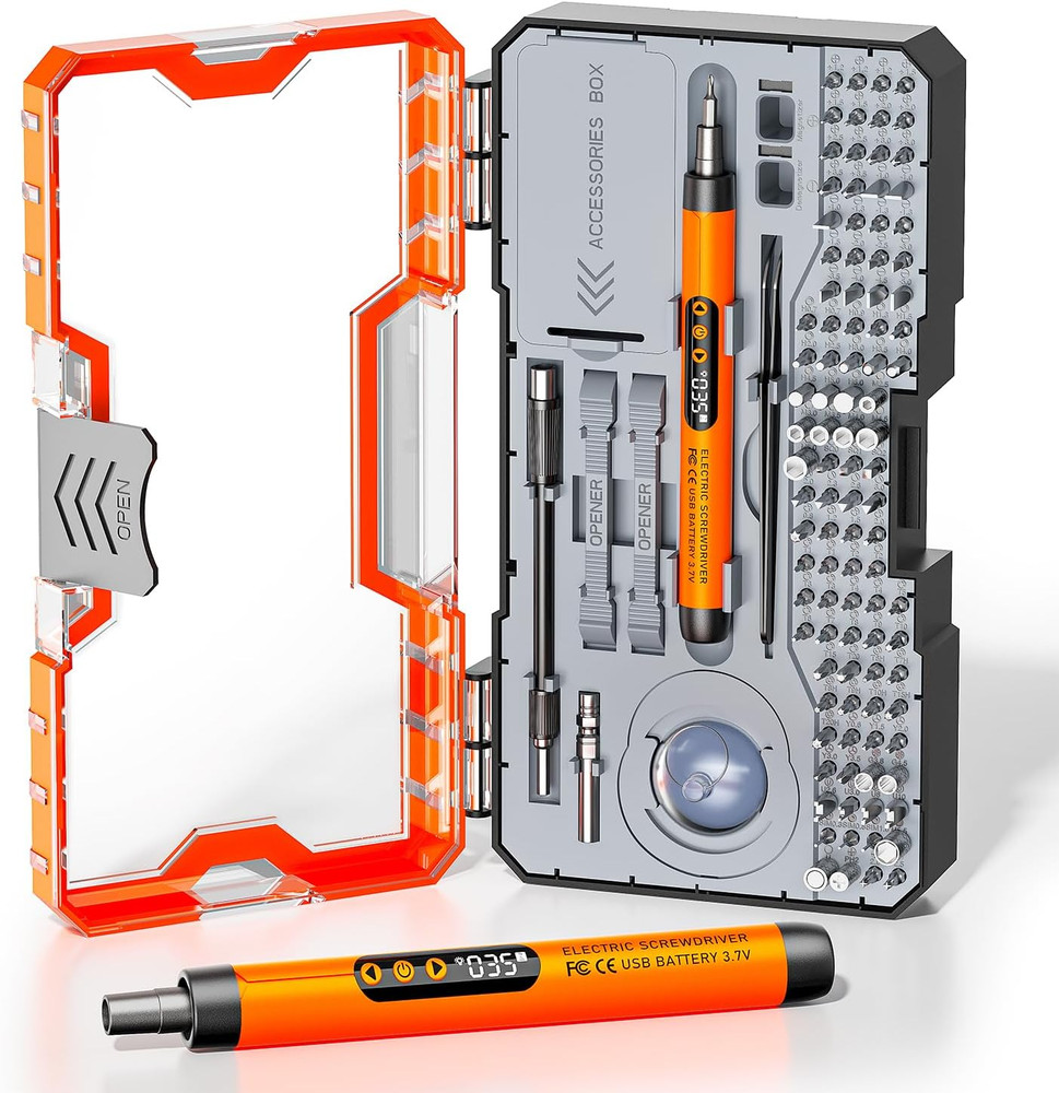 Electric Screwdriver Precision Screwdriver Set 120In1 Magnetic Bits Magnetic Sto
