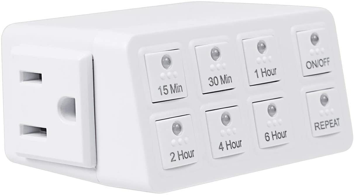BN-LINK Smart Digital Countdown Timer with Repeat Function Shut Off Touch Button gallery