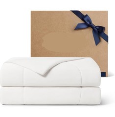 R Evercool Cooling Comforter, Queen Arctic White READ