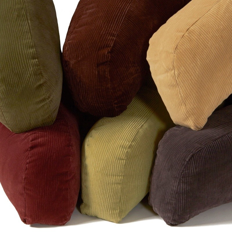 Overstuffed Microfiber Bed Rest Pillow Soft Support Cushion TV Reading Relaxing gallery