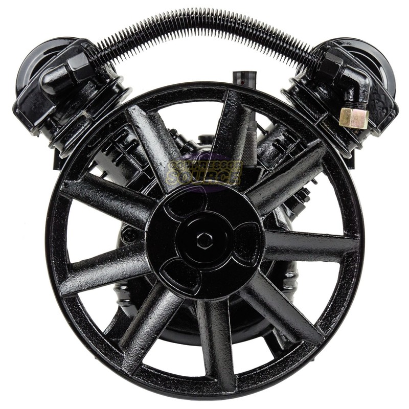 2 HP Air Compressor Pump Single Stage V Style Twin Cylinder 2 Piston gallery