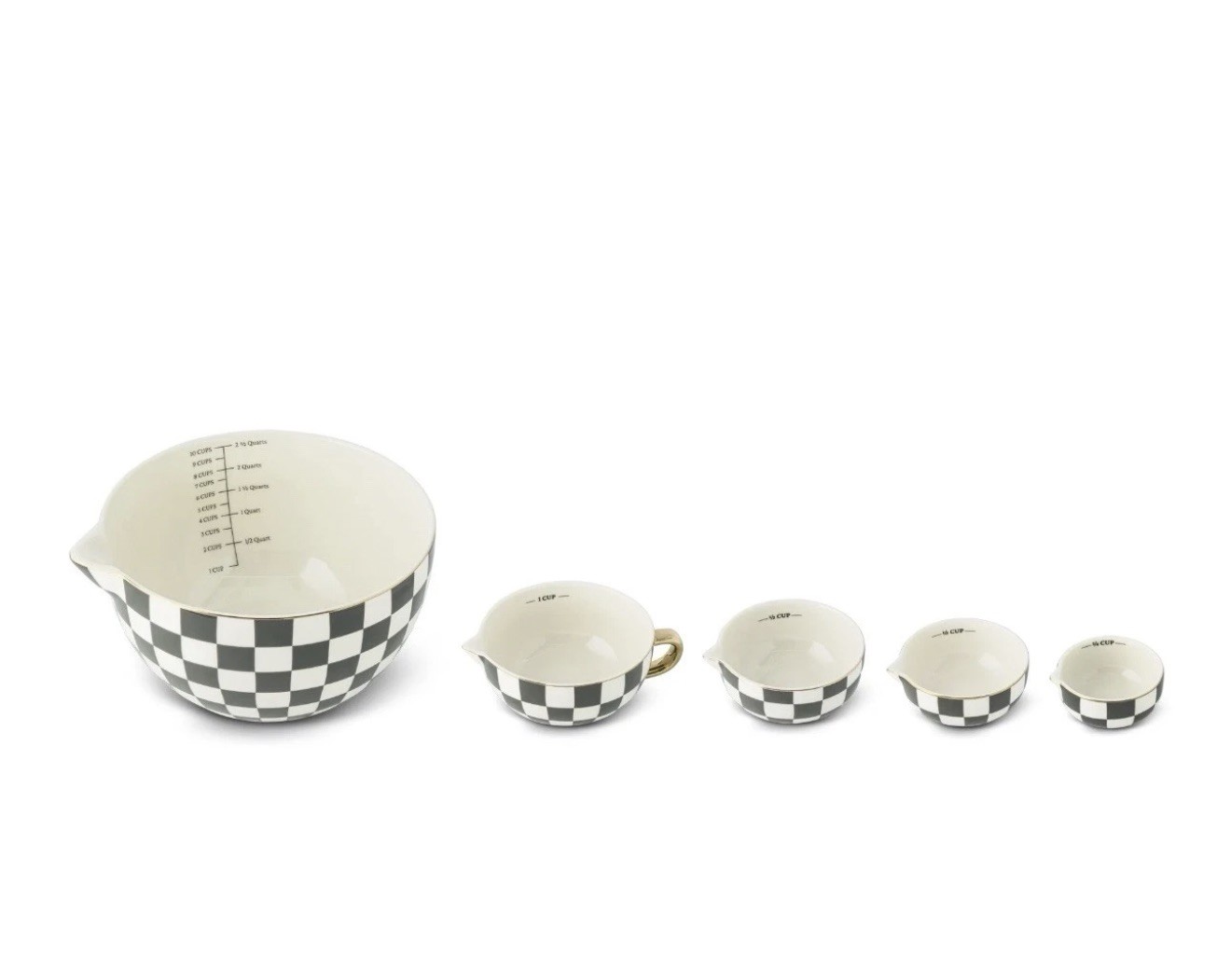 Thyme & Table 5-Piece Batter Bowl & Measuring Cup Set – Signature Collection gallery