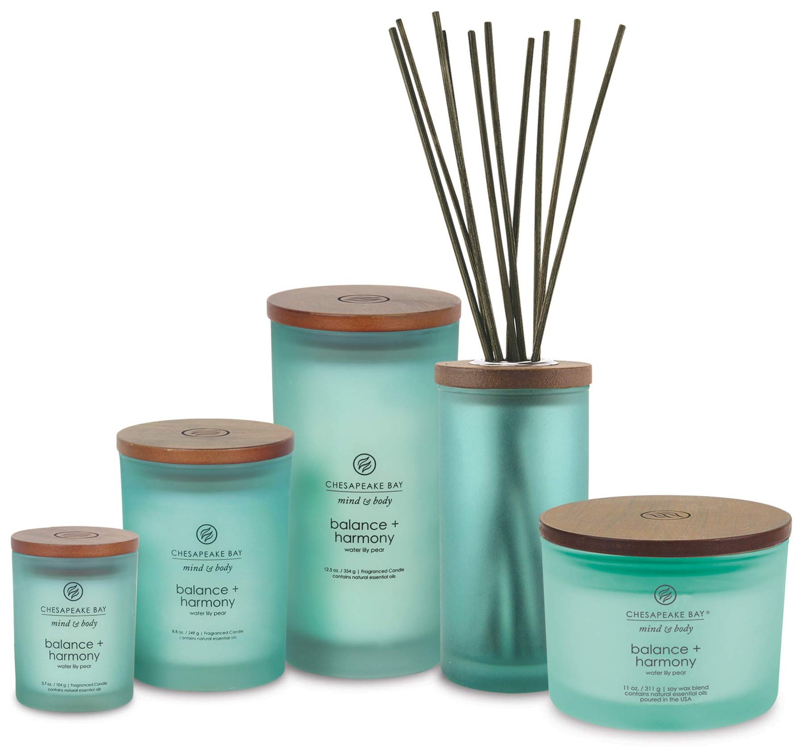 Chesapeake Bay Candle Scented Candle Balance + Harmony Water Lily Pear Coffee... gallery