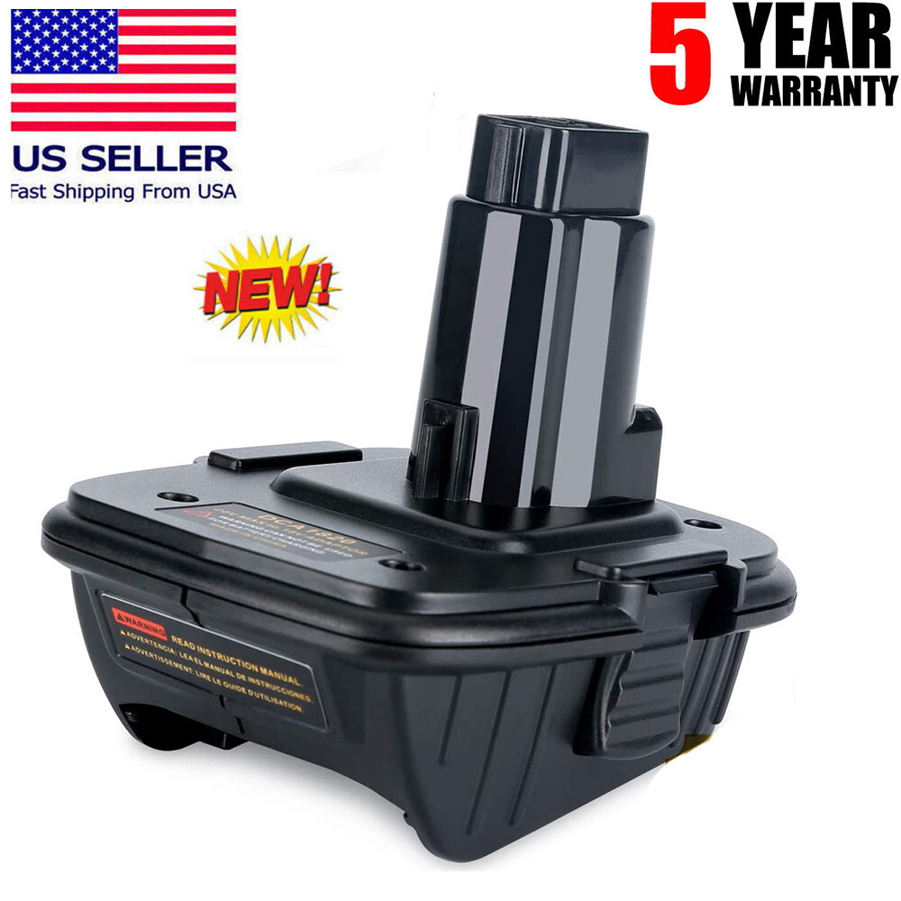 20V Battery Adapter Converter 18V to 20V Max Li-Ion Tools For DEWALT DCA1820 gallery