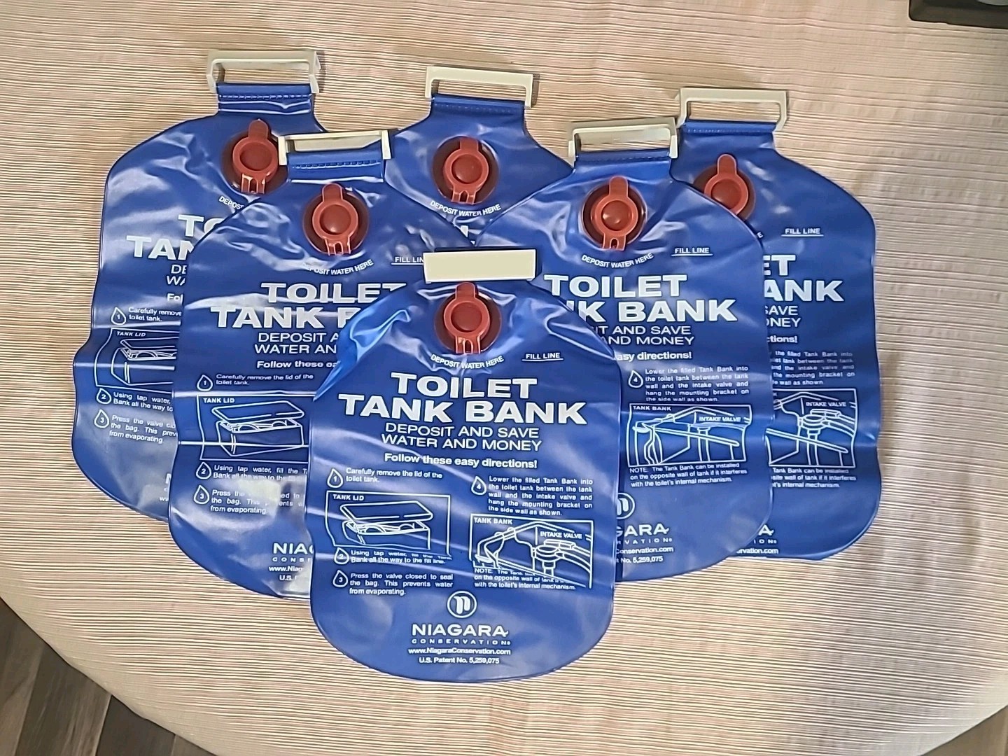 56Niagara Conservation Water Saving Device Toilet Tank Bank Save Every Flush New gallery