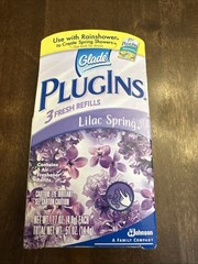 GLADE Retired Plug Ins LILAC SPRING Refills Vintage 2004 Plugins