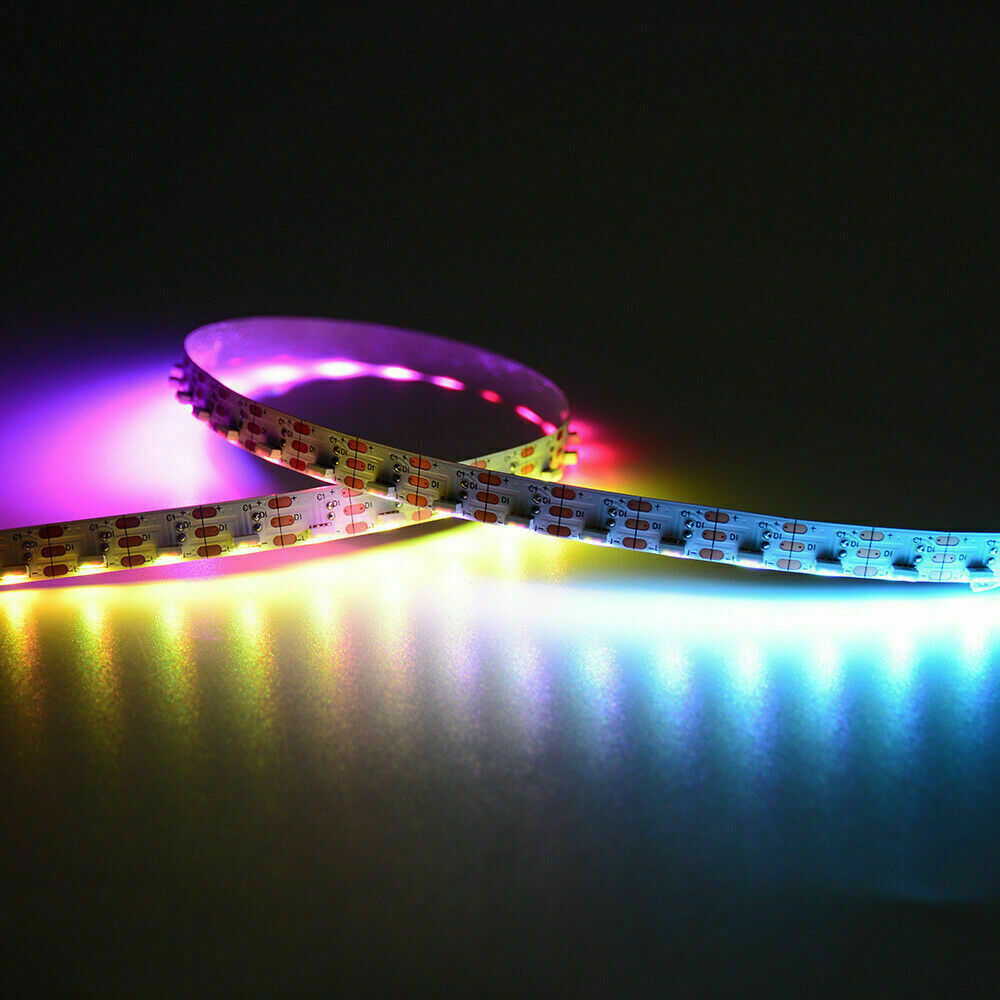 SK6812 RGBIC 4020 LED Side Emitting Thin LED Strip Light 60/72/120leds/m WS2812B gallery