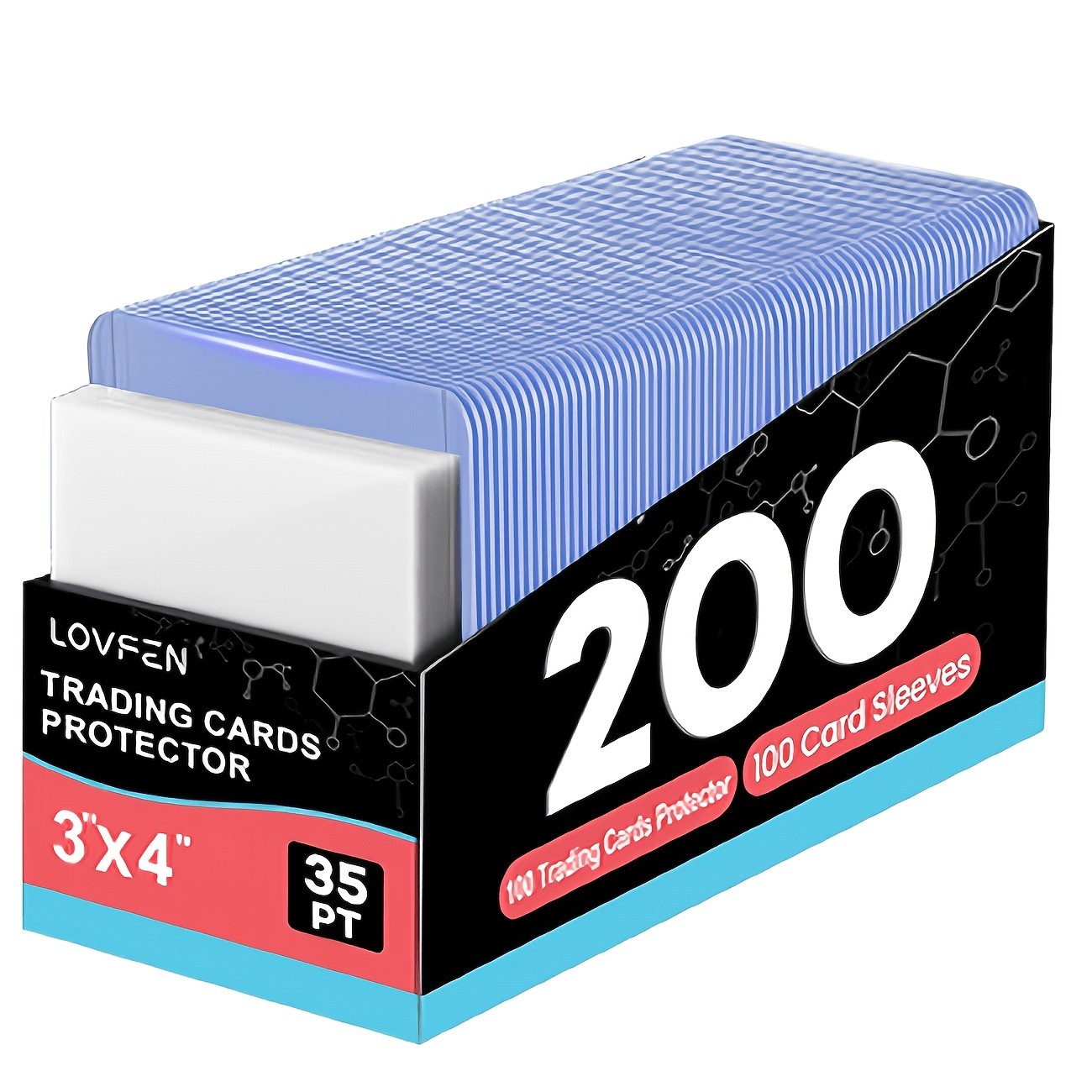 LOVFEN baseball Card Protection Sleeve (Top Loading) 200/400/800/1600 gallery