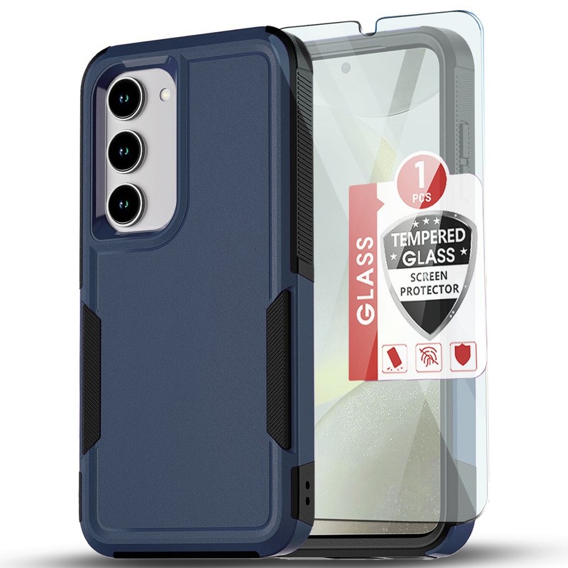 For Samsung Galaxy A17 5G Case Shockproof Phone Cover Heavy Duty +Tempered Glass gallery