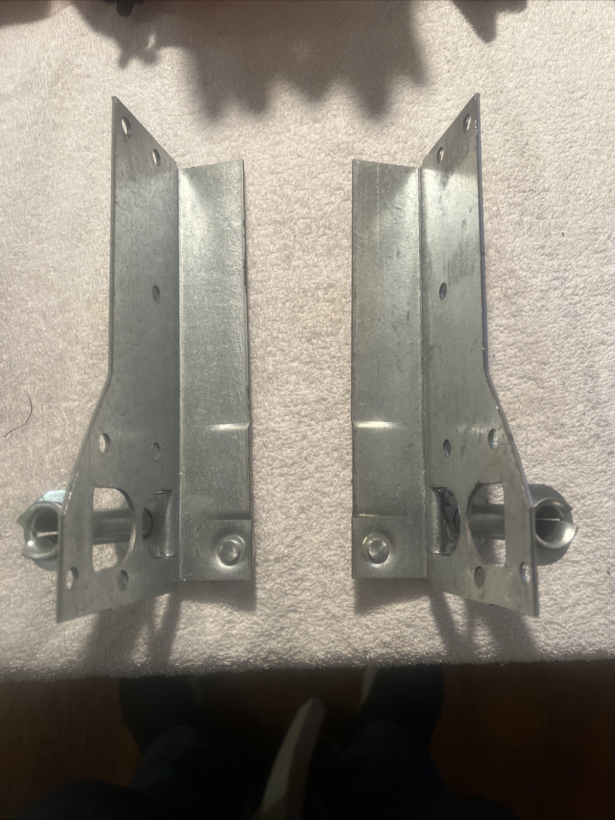 Raynor Garage Door Bottom Brackets One Pair Left/Right New gallery