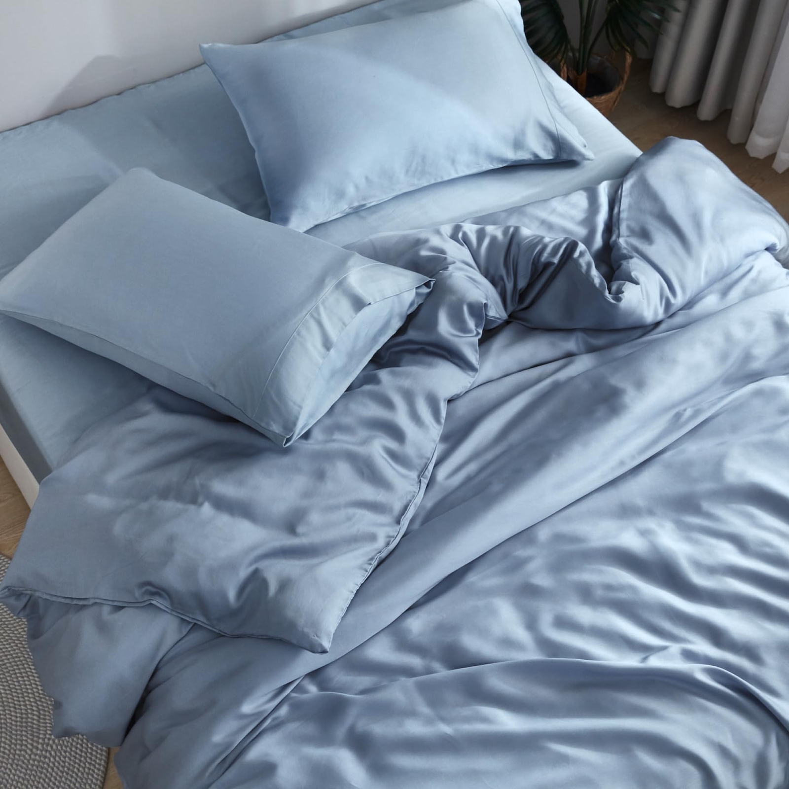 DOZ Sheet Set, 100% Viscose derived from Bamboo, Organically Grown, Buttery S... gallery