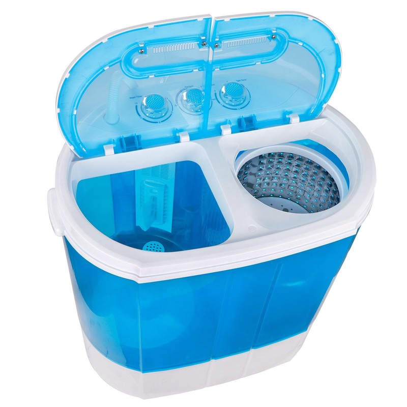 Washing Machine Timer Control Blue Clear Body Drain - 5.5lb Washer & 4.4lbs Spin gallery