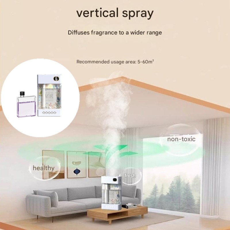 Smarts Scent Air Machine Large Capacity Waterless Essential Oil Diffuser for gallery