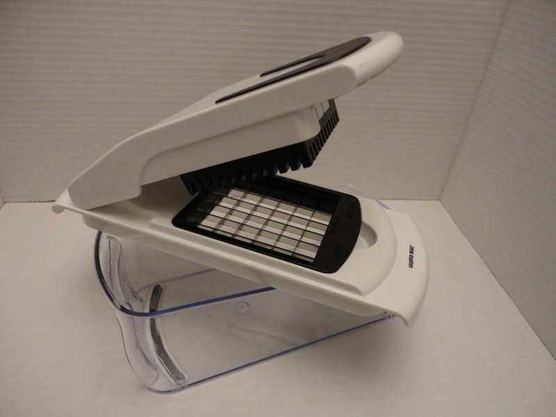 7 Pcs Set Kit Kitchen Vegetable Fruit Chopper Spiralizer Food Cut Chop Container gallery