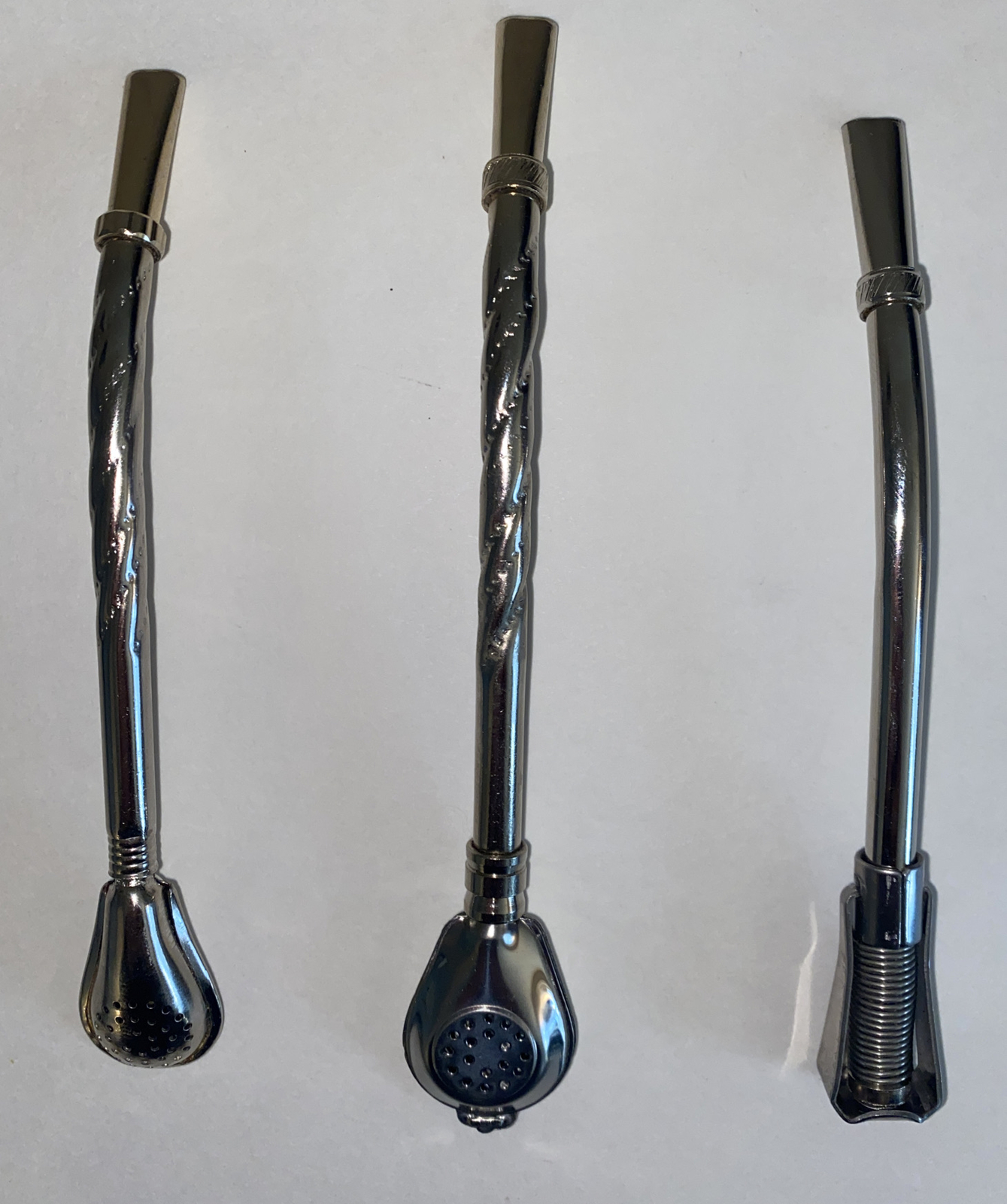 Yerba Mate Bombilla Filtered Straw Stainless Steel w/ Removable Tea Filter gallery