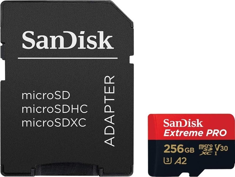 SANDISK 256GB EXTREME PRO MICRO SD MICROSDXC CLASS 10 V30 A2 UHS-IU3 MEMORY CARD gallery