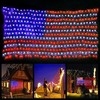 American LED Flag Net Lights - 420 LED 4th of Holiday Flag Lights + Plug In gallery