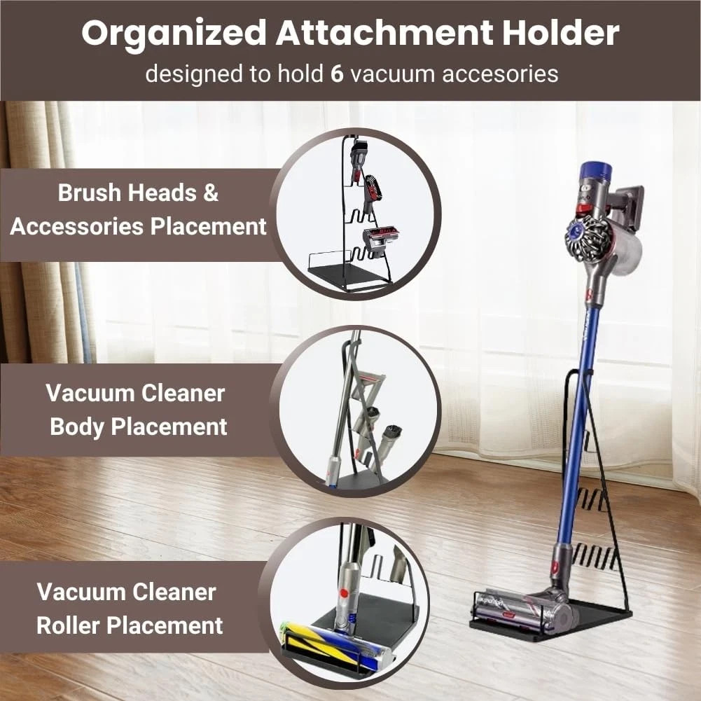 IZSOHHOME Universal Vacuum Stand,Storage-Stand-Docking-Station-Holder,Stable Met gallery
