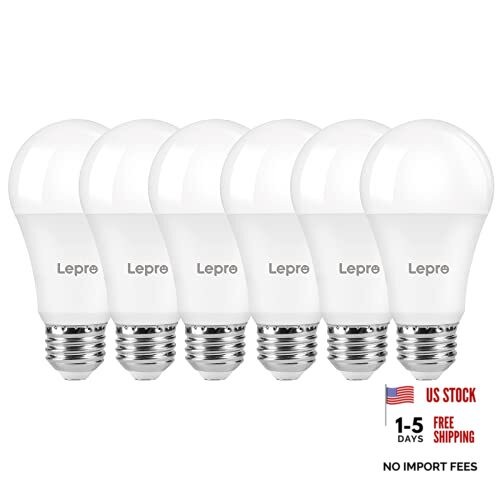 Dimmable LED Light Bulbs 100 Watt Equivalent, 14W 1500LM 5000K, Daylight White gallery