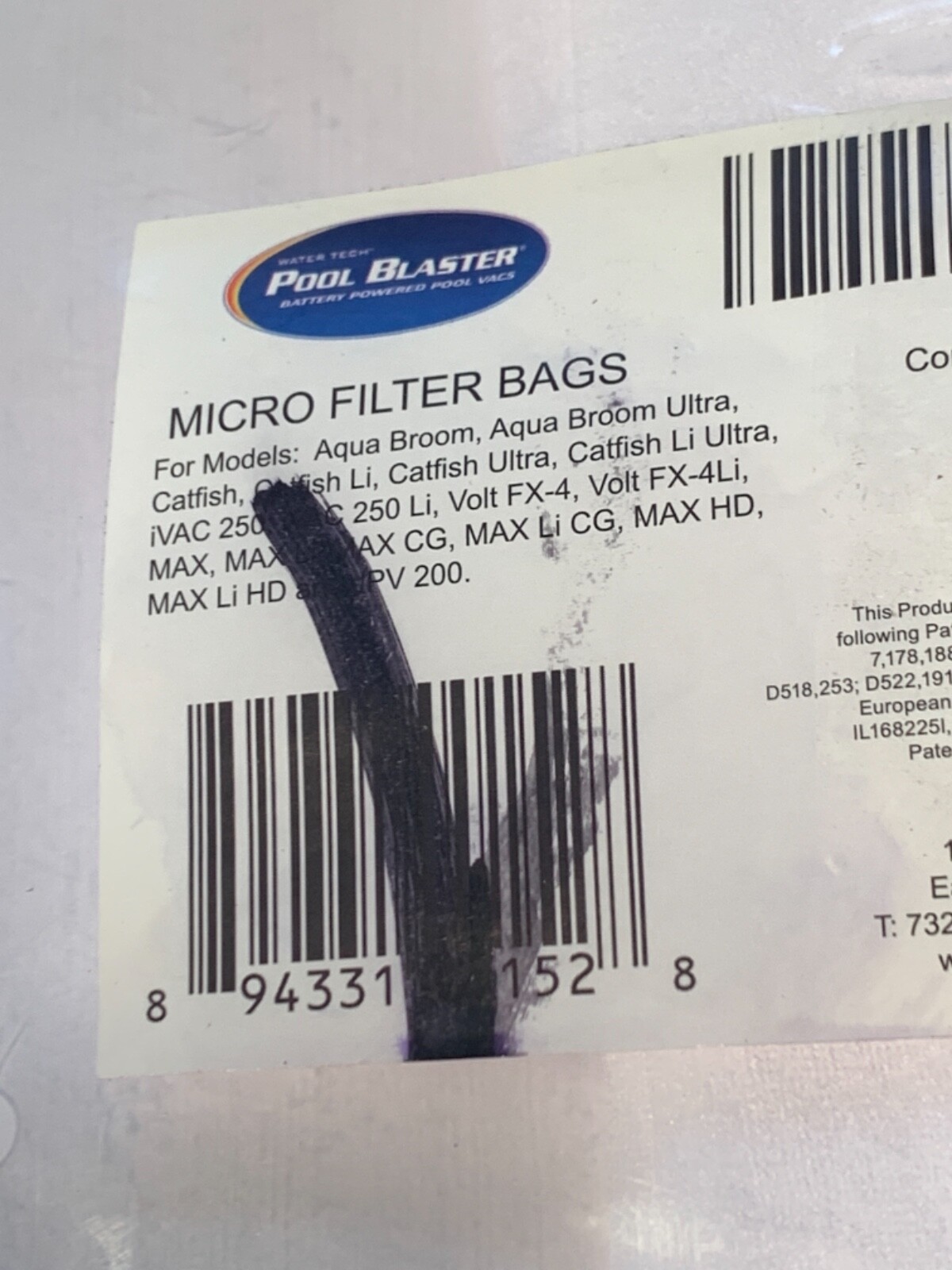 Water Tech P30X022MF Pool Blaster Micro Filter Bags ( Pack of 5 ) gallery