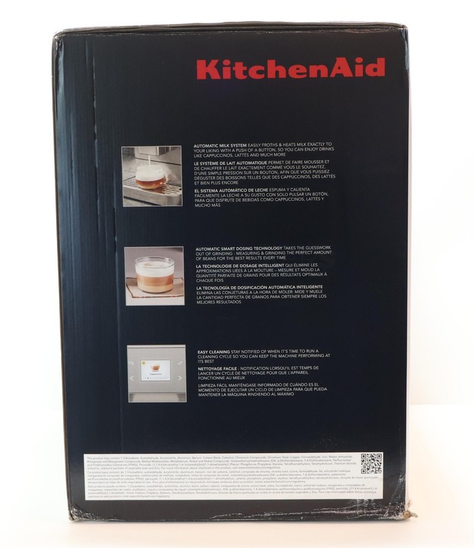 KitchenAid KF6 Fully Automatic Espresso Machine Model KES8556SX - Silver gallery
