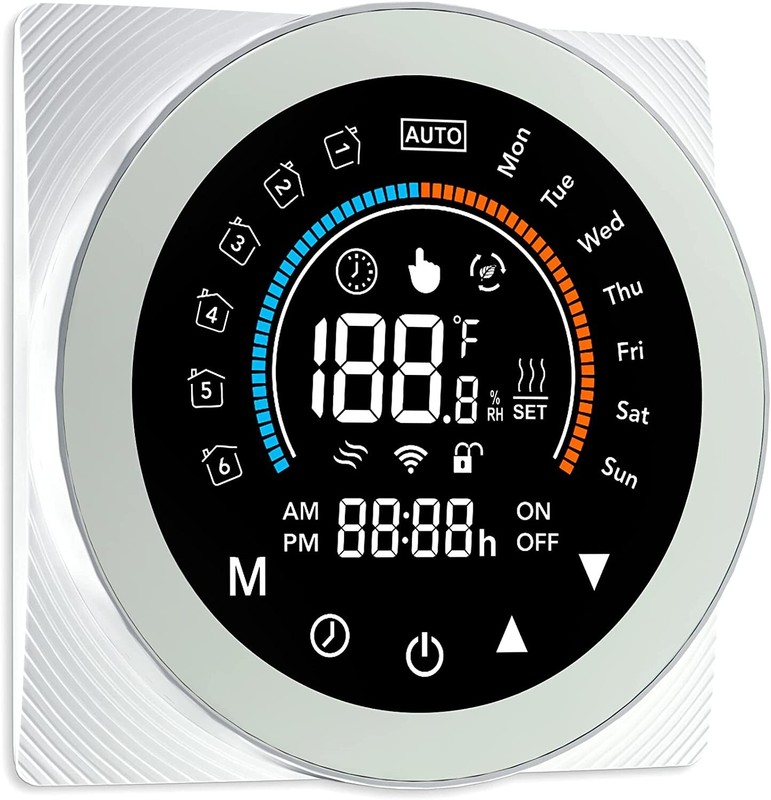Smart Programmable Thermostat Compatible w Alexa Assistant HomeKit APP Remote.. gallery