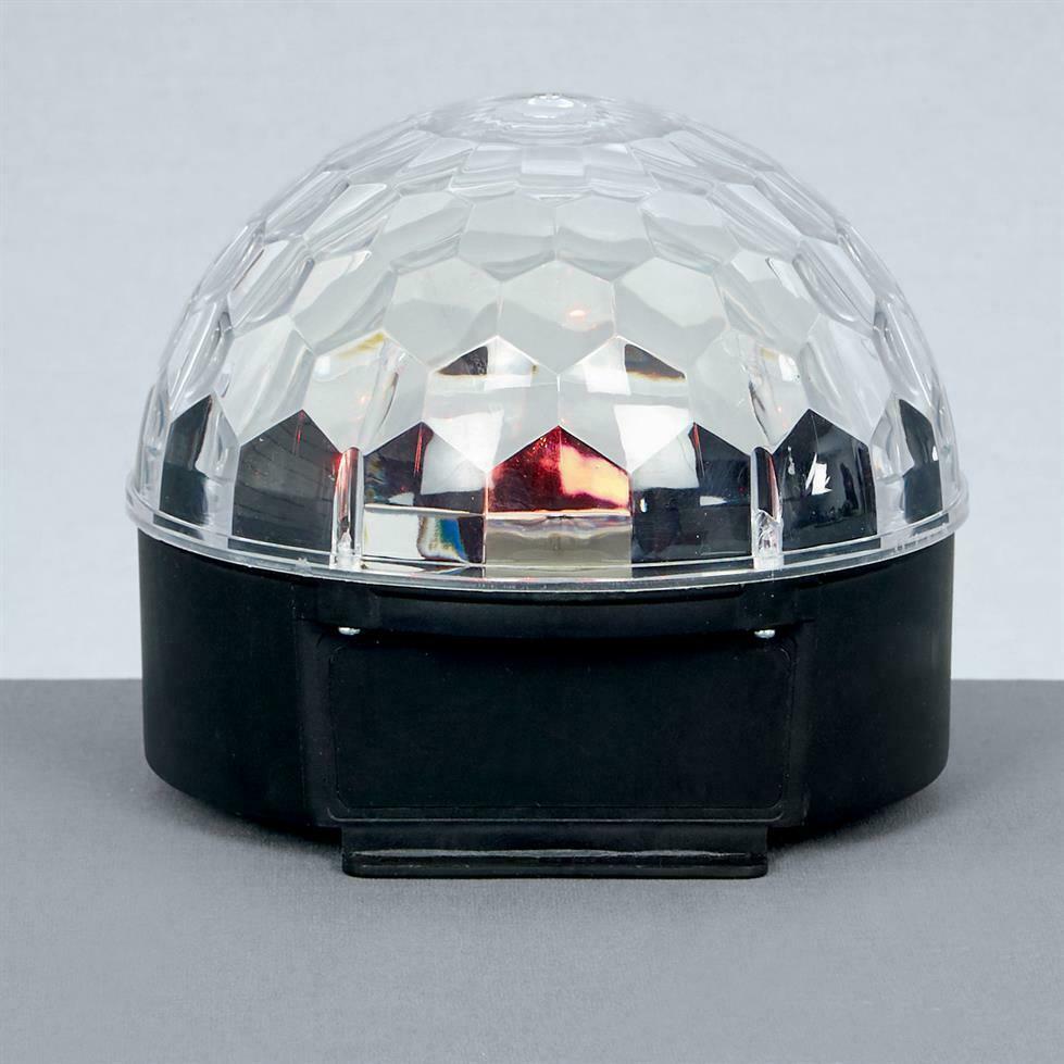 Premier Christmas Multi Coloured LED 19cm Crystal Ball Projector LV151069