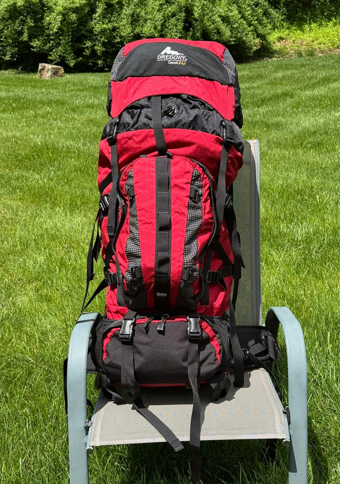 Gregory Denali PRO Red Expedition Backpack – Size Small frame