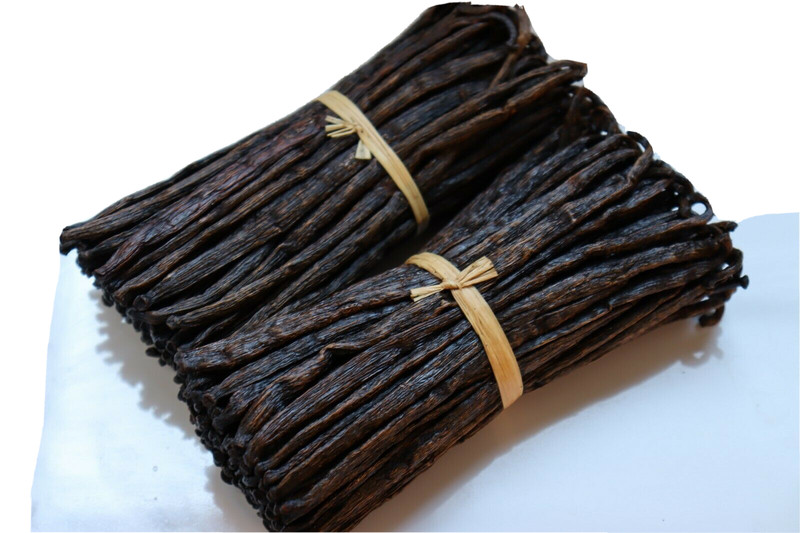 20 Madagascar Grade B Extract Grade Bourbon Vanilla Beans gallery