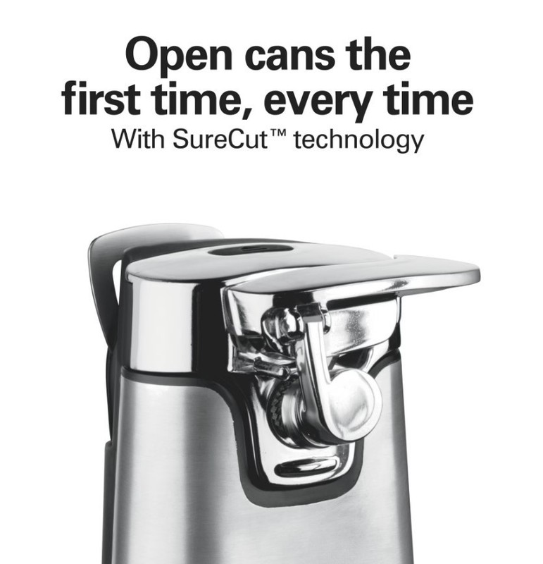 Hamilton Beach SureCut Automatic Electric Can Opener with Multi Tool, Stainless gallery