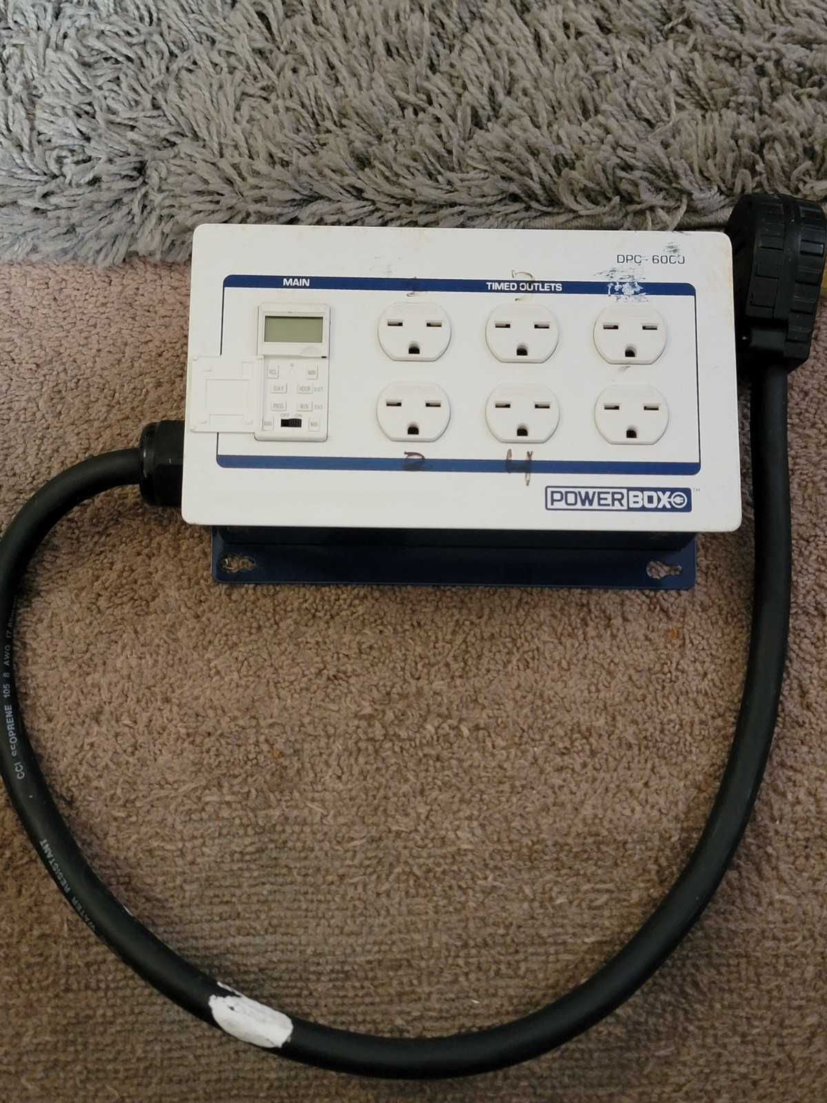Powerbox DPC-6000 Lighting Controller - 6 X 1000 Watt Ballasts LEDs - 240 Volts gallery