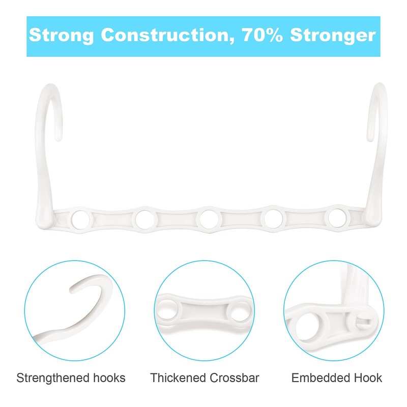 Space Saving Hangers 10 Pack, Heavy Duty Magic Cascading Hanger Organiz... gallery
