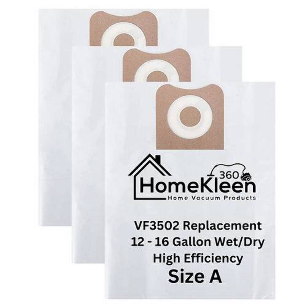 VacBagsUSA® Replacement Dust Collection Bags for RIDGID® 12-16 Gallon (VF3502) S gallery